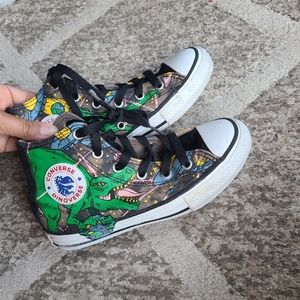 Size 13 Dinoverse Converse High top kids
